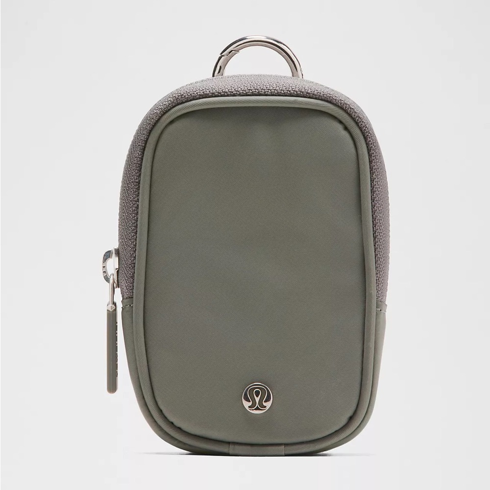 Lululemon Olive Clippable Nano Pouch Keychain Bag – NWT